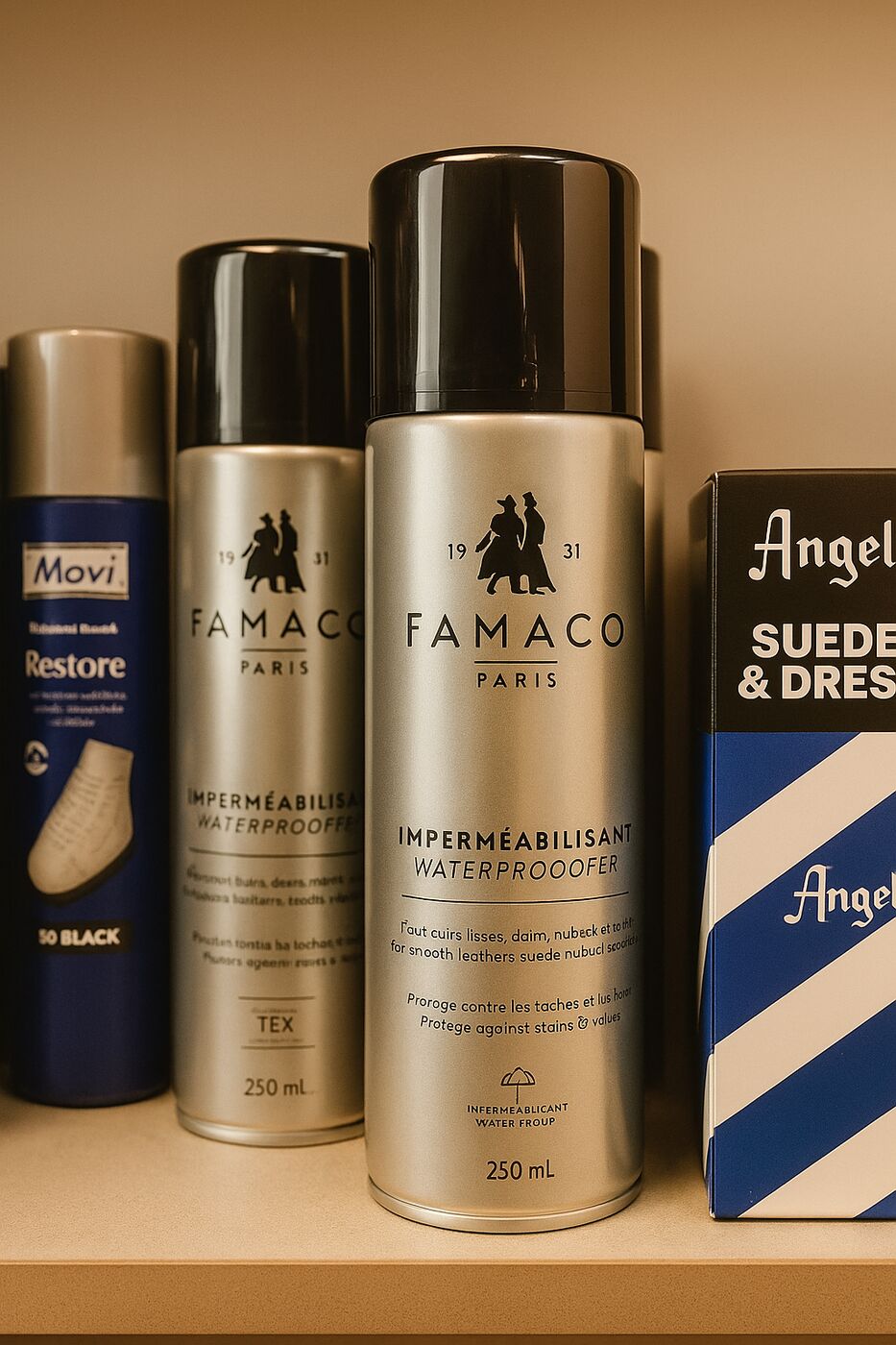 Spray impermeabilizzante Famaco per calzature